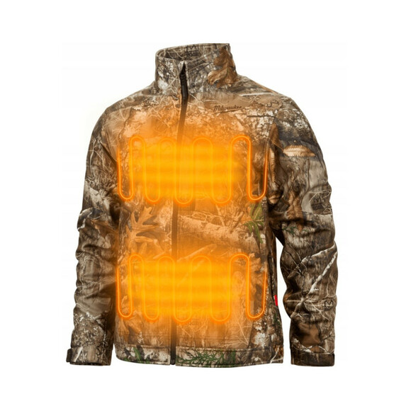 Куртка с подогревом Milwaukee размер "М" M12HJCAMO6-201 (с ЗУ и АКБ) изображение 3