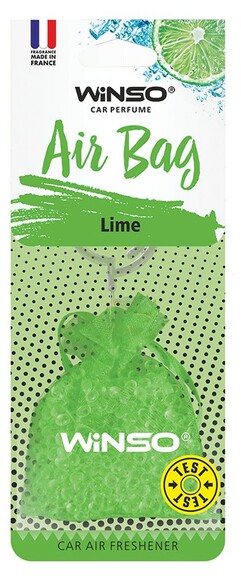 Ароматизатор для автомобіля Winso Air Bag Lime, 20 г (530540)