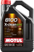 Моторное масло MOTUL 8100 X-clean EFE, 5W30 4 л (109171)