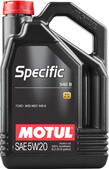 Моторное масло MOTUL Specific 948 B, 5W20 5 л (106352)