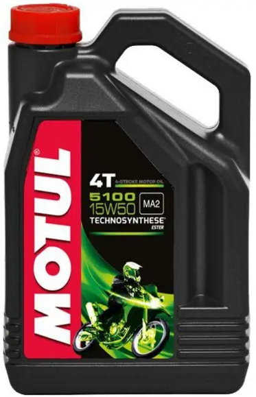 Моторна олива Motul 5100 4T, 20W50 4 л (109945)