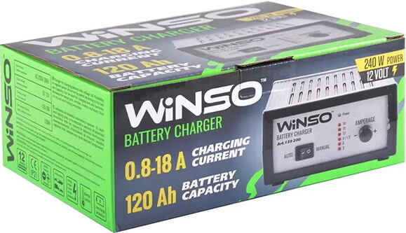 Зарядное устройство Winso 139200 12 В (61568) изображение 4