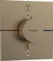 Термостат для душа HANSGROHE ShowerSelect Comfort E, бронзовый (15572140)