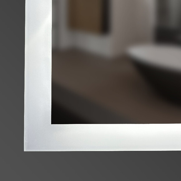 Дзеркало DEVIT ART 60х70 см, прямокутне, з LED підсвідкою та тачсенсором (6032160) фото 5