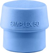 Сменный боек для щадящего молотка Halder SIMPLEX, 50 мм (синий) (3201.050)