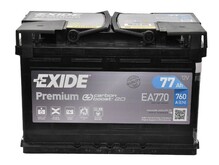 Акумулятор EXIDE EA770 Premium, 77Ah/760A