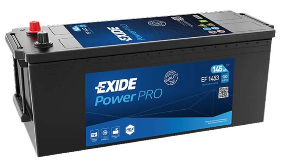 Вантажний акумулятор Exide 6 CT-145-R Power PRO EF1453, 145Ah/900A