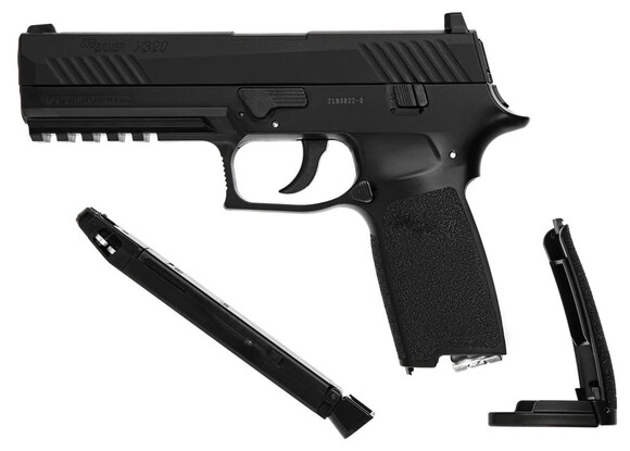 Пістолет пневматичний Sig Sauer Air P320 Blowback, 4.5 мм (AIR-P320-177-30R-BLK) фото 3