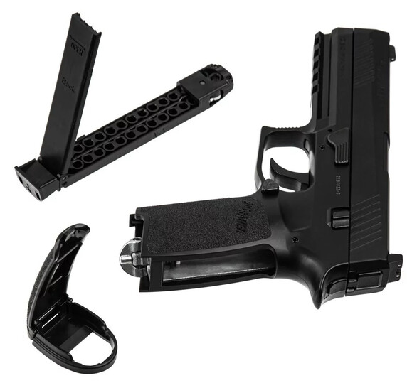 Пістолет пневматичний Sig Sauer Air P320 Blowback, 4.5 мм (AIR-P320-177-30R-BLK) фото 4