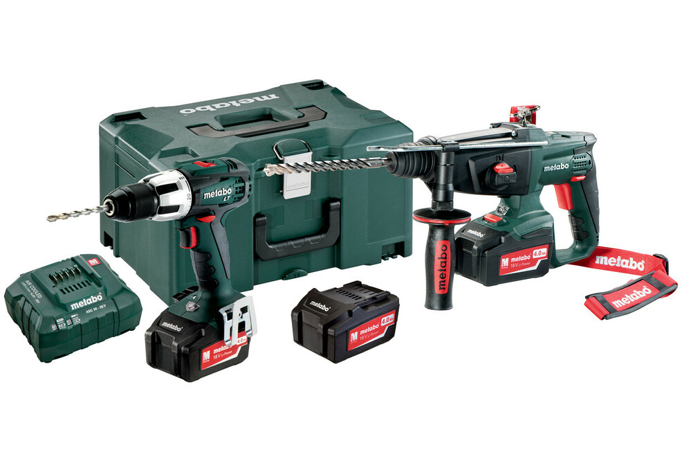 

Набор Metabo Combo Set 2.3.5 18 V + SBLT+KHA 3x4,0Ah (685108960)