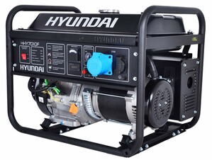 Бензиновий генератор Hyundai HHY 7010 F фото 3