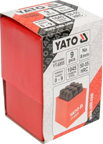 Клейма цифровые Yato YT-6855 изображение 2