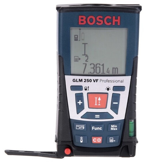 Лазерний далекомір Bosch GLM 250 VF (0601072100) фото 3