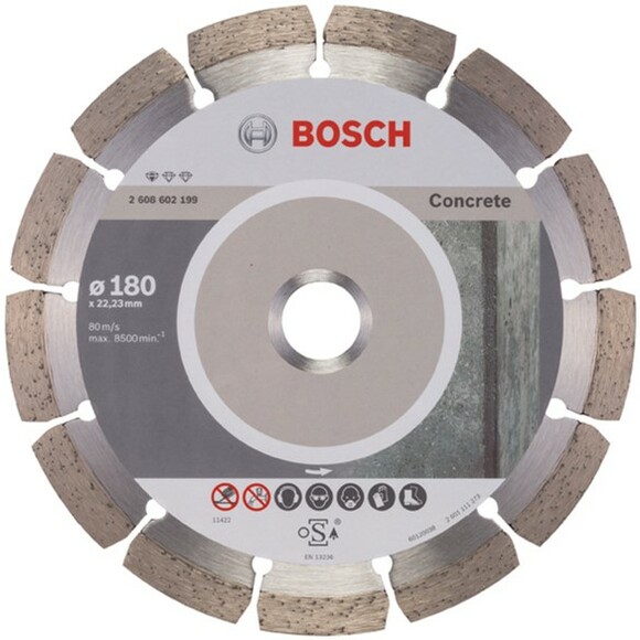 Алмазный диск Bosch Standard for Concrete 180-22,23 мм (2608602199)