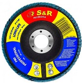 Круг зачистной лепестковый S&R Professional 125x22.2 мм (138125008)
