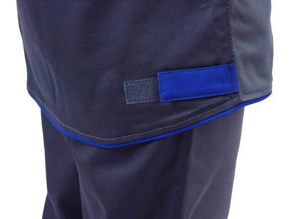 Робоча куртка зварювальника Ardon Fenix сіра з синім р.52-54/3-4 (61387) фото 5