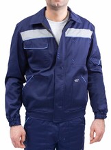 Куртка рабочая Free Work Спецназ New темно-синяя р.48-50/5-6/M (61644)