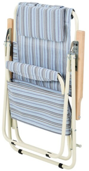 Кресло-шезлонг Ясень (голубая полоска) Vitan (2110020) изображение 2