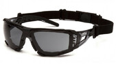 Защитные очки Pyramex Fyxate Gray Anti-Fog черные (2ФИКС-20)