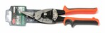 Ножиці по металу Rock FORCE 10" 250мм правий різ на пластиковому тримачі RF-698AL250