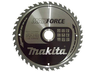 

Пильний диск Makita MAKForce по дереву 235x30мм 40Т (B-08523)