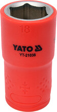 Головка торцевая диэлектрическая Yato 18 мм (YT-21038)