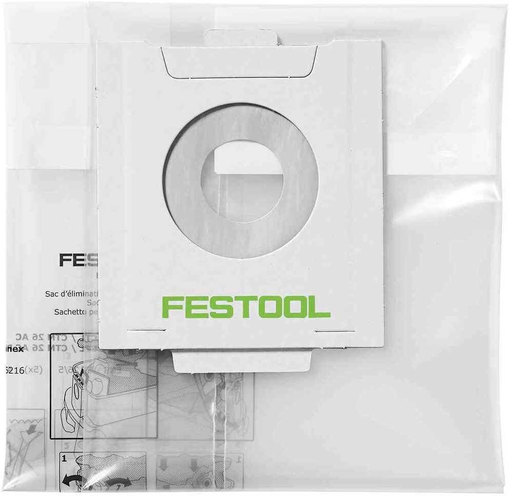 

Мешок-пылесборник для утилизации Festool ENS-CT 48 AC/5 (497540)