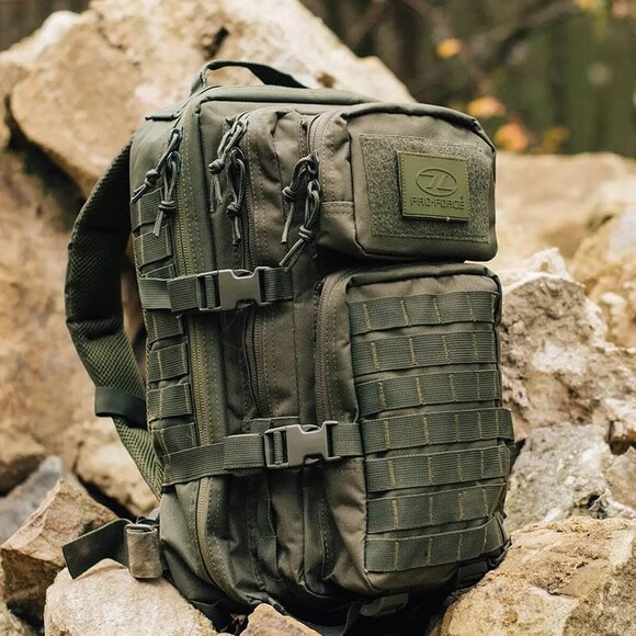 Рюкзак тактичний Highlander Recon Backpack 28L Olive (TT167-OG) фото 6