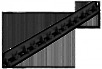 Бордюр садовый Bradas RIM-BORD 55х1000 мм Черный (OBRB55)