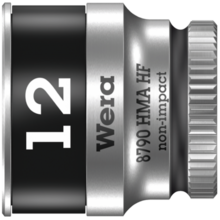 Торцевая головка Wera 8790 HMA HF Zyklop 1/4 12х23 мм с фиксирующей функцией (05003727001)