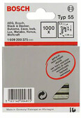 Скобы для степлера Bosch тип 55, 6х28 мм, 1000 шт. (1609200375)