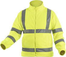 Куртка HOEGERT ALAND флісова світловідбиваюча 2XL (56) (HT5K376-2XL)