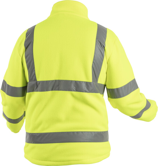 Куртка HOEGERT ALAND флисовая светоотражающая 2XL (56) (HT5K376-2XL) изображение 2