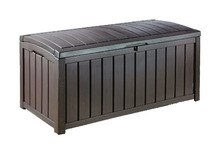 Садовый сундук Keter Glenwood Deck Box 390 л, коричневый (230399)