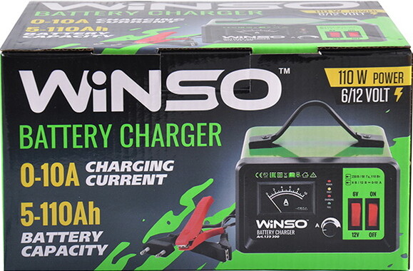 Зарядное устройство Winso 139300 6/12 В (61570) изображение 3