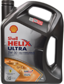 Моторное масло SHELL Helix Ultra 5W-30, 4 л (550040623)