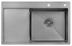 Кухонна мийка Kroner KRP Schwarze-7849RHM PVD, 3.0/1.0 мм (CV025279)