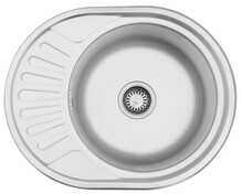 Кухонна мийка Kroner KRP Dekor-5745, 0.8 мм (CV022774)