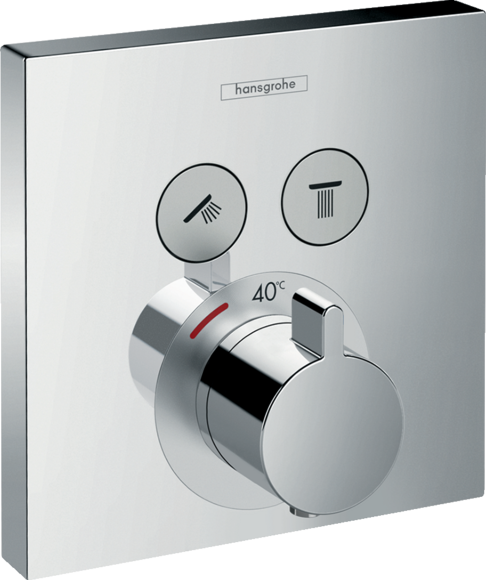 Термостат для душу HANSGROHE ShowerSelect E, прихований монтаж (15763000)