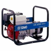 Бензиновый генератор SDMO HX 6000 S