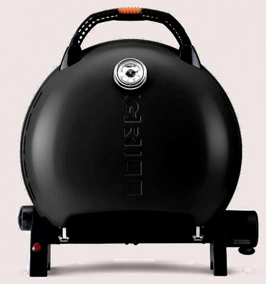 Портативный переносной газовый гриль O-GRILL 600T, черный + шланг в подарок! (o-grill_600T_black) изображение 2