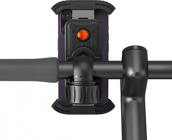 Держатель для велосипеда Baseus QuickGo Series, black (55350) изображение 2