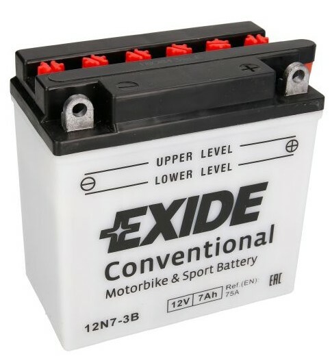 

Мото аккумулятор EXIDE YB5L-B, 5Ah/65A