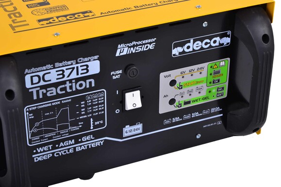 Автоматическое зарядное устройство Deca DC 3713 TRACTION изображение 3