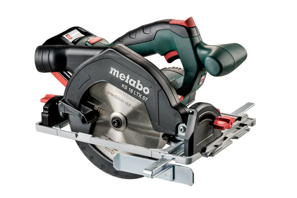 

Аккумуляторная дисковая пила Metabo KS 18 LTX 57 LiHD 2x8.0 Ah (601857810)