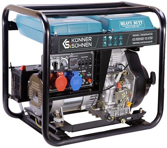 Дизельний генератор Konner&Sohnen KS 9102HDE-1/3 atsR (EURO II) фото 3