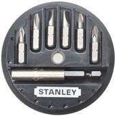 Набір біт Stanley L = 25 мм, 7 шт, пластикова коробка (1-68-738)