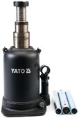 Домкрат гидравлический бутылочный Yato 12 т 230х593 мм (YT-1715)