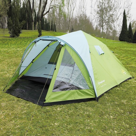 Палатка KingCamp Holiday 4 Easy (KT3029) Grey/Green изображение 5