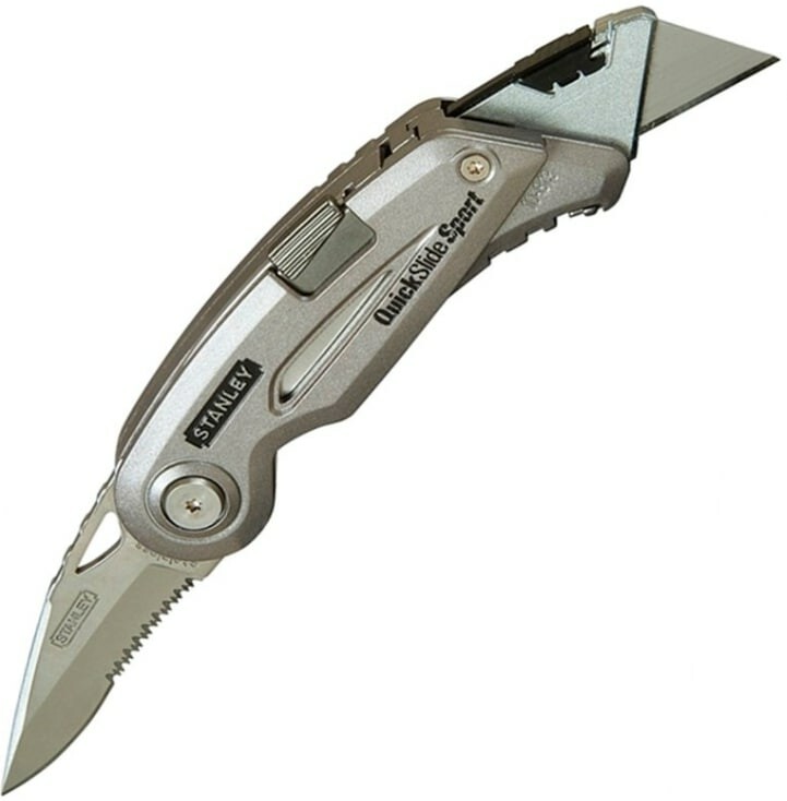 

Нож складной с двумя лезвиями Stanley QUICKSLIDE SPORT UTILITY KNIFE (0-10-813)